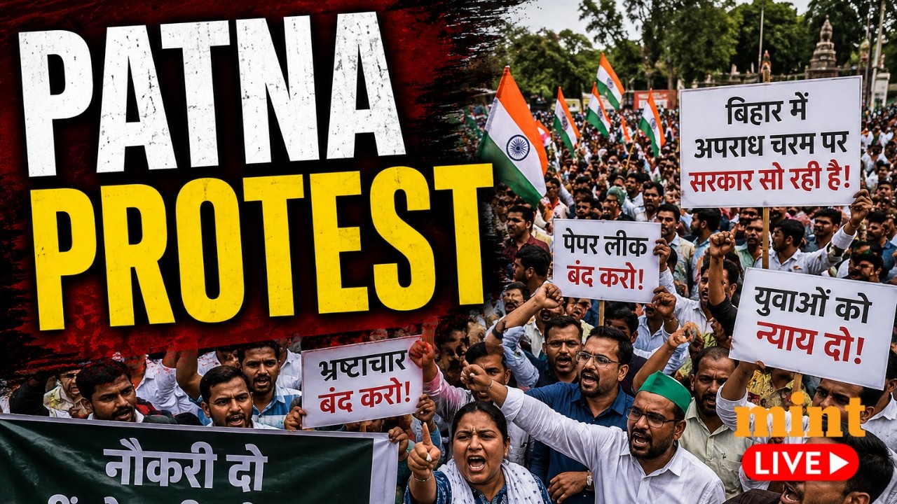 Patna Protest LIVE: Students Hold Protest at Dak Bungalow Against Dharmendra Pradhan I CJP Protest