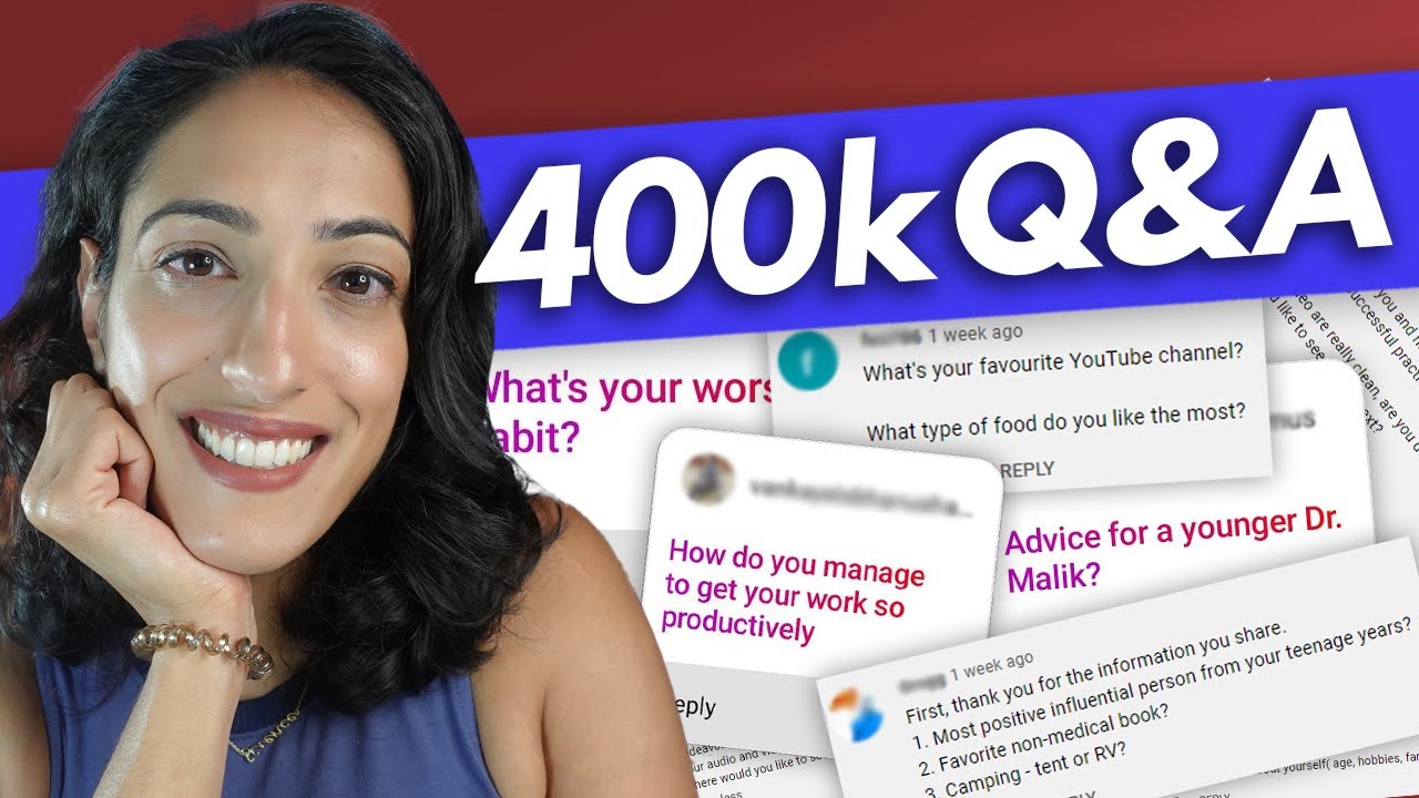 My personal life, productivity hacks & more! 400K Q&A