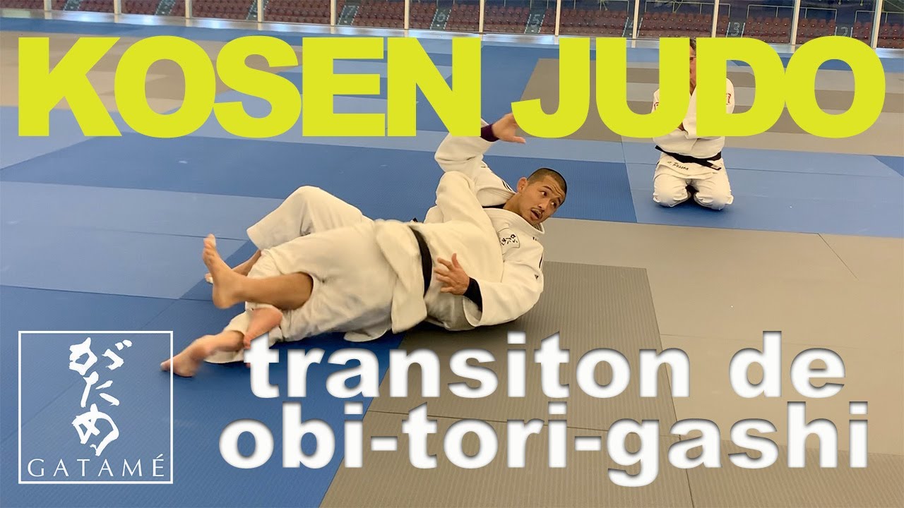 足抜き Kosen Judo--Transition de Obi-Tori-Gaeshi/Transition of Obi-Tori-Gaeshi