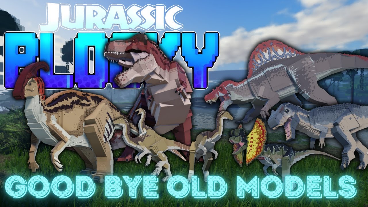Jurassic Blocky Old Models are Going Away 😭😭😥😥