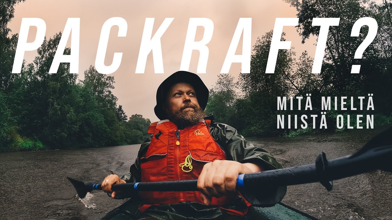 Urbaani jokiretki PACKRAFTILLA