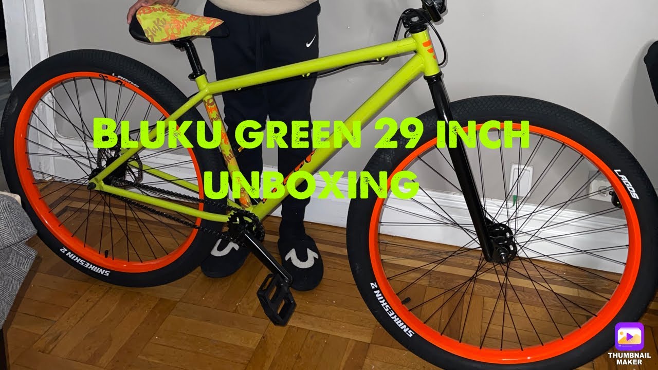 Unboxing 2021(bluku green)mafia bike