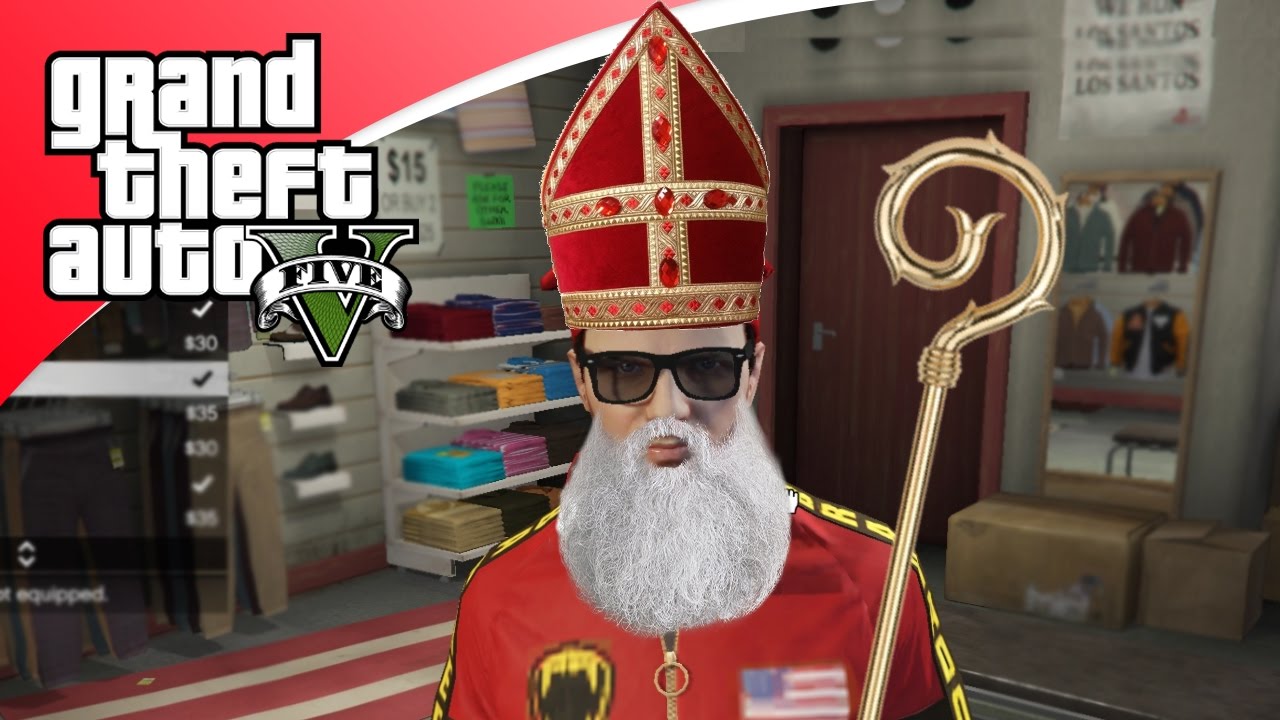 GTA V Freeroam - SINTERKLAAS IN GTA! (GTA 5 Online)