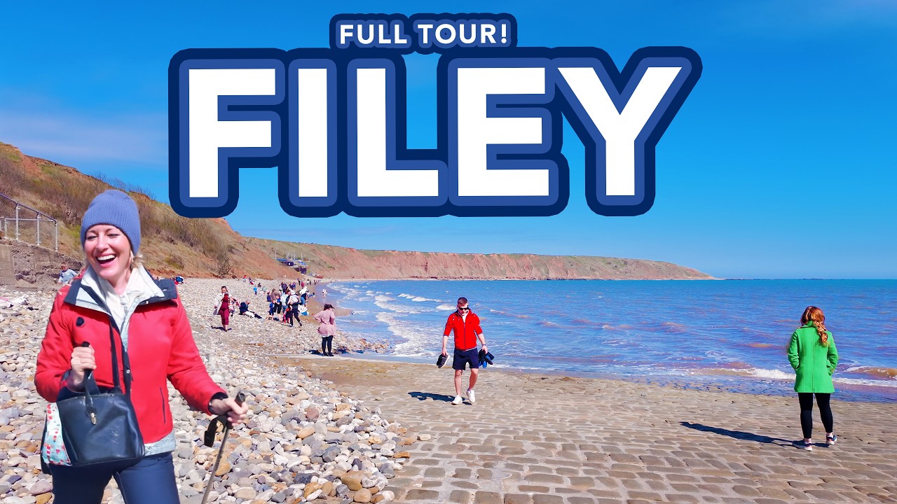 FILEY | Full Tour of INCREDIBLE seaside town Filey, North Yorkshire! 4K