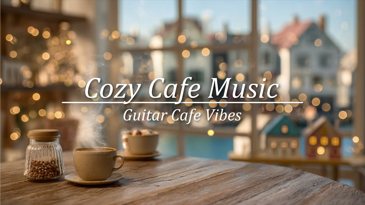 Beach Cafe Vibes - Morning Coffee Acoustic Guitar Relaxing Guitar | Chill Acoustic Work & Study