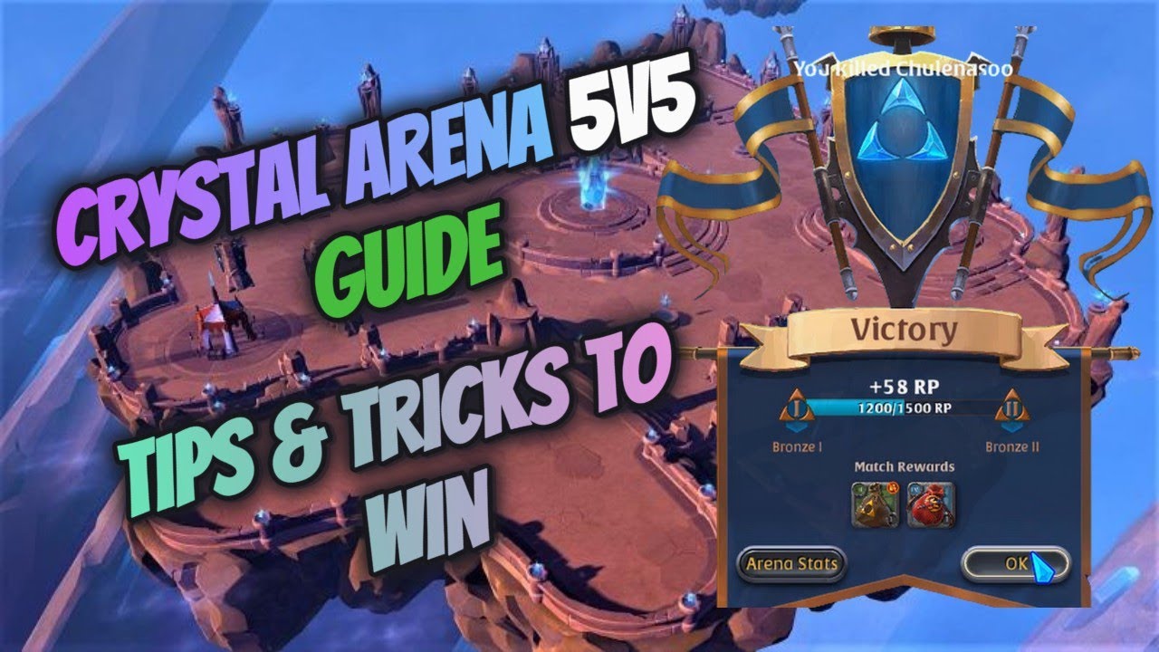 HOW TO WIN CRYSTAL ARENAS - CRYSTAL ARENA 5V5 GUIDE | ALBION ONLINE