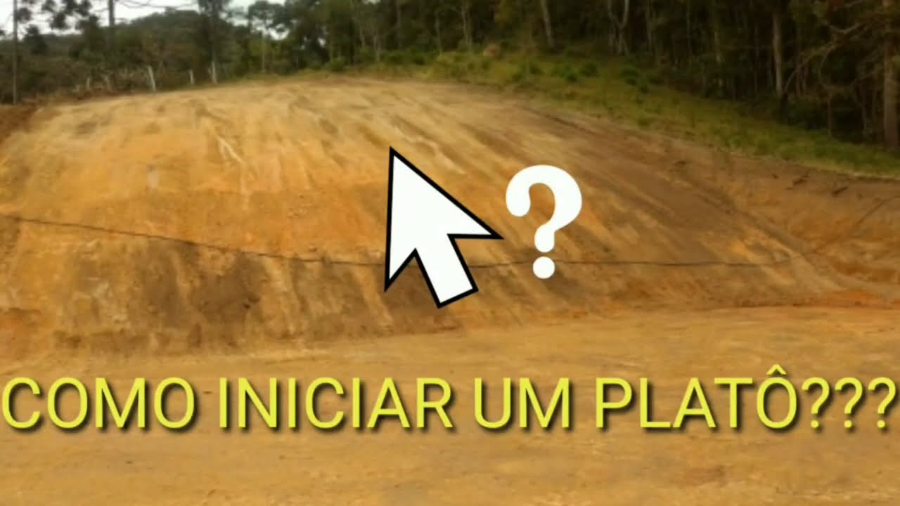 Como iniciar um platô?