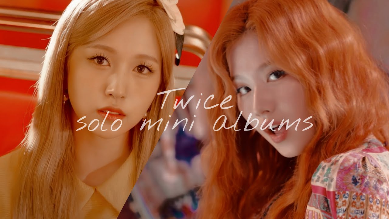 giving every twice member a mini album