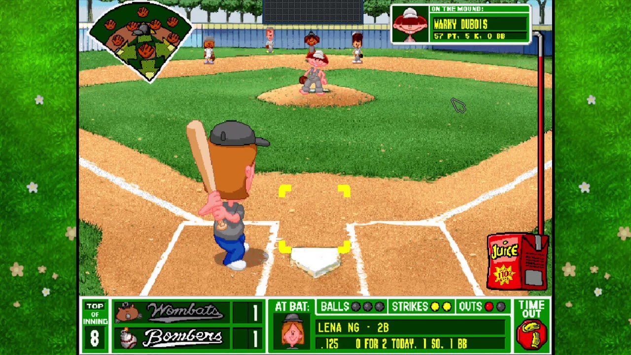 Backyard baseball! New Season New Team!! Pls Like & Sub!