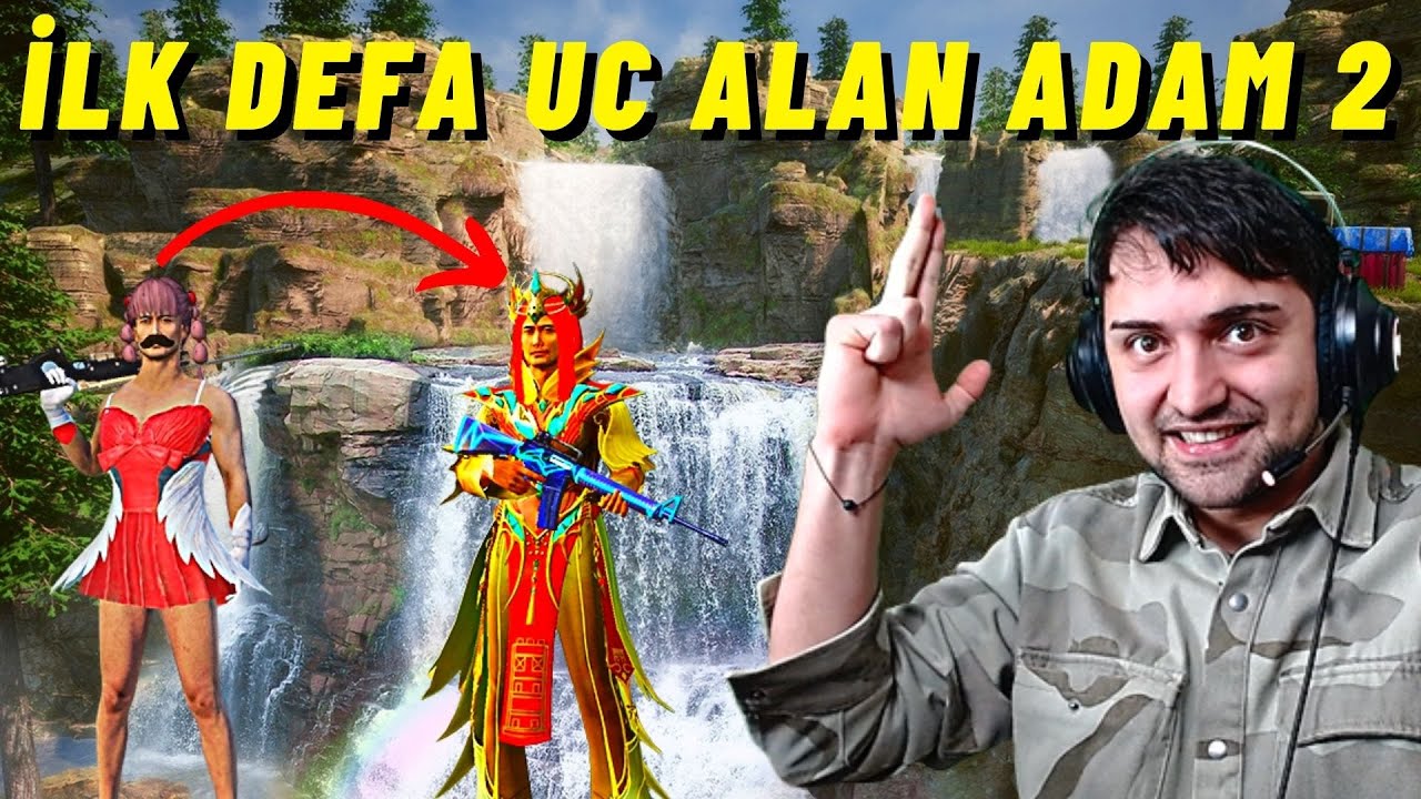 İLK DEFA PUBG MOBILE UC ALAN ADAM 2