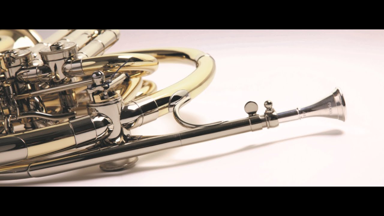 Paxman model 45 Bb/f-alto double descant horn