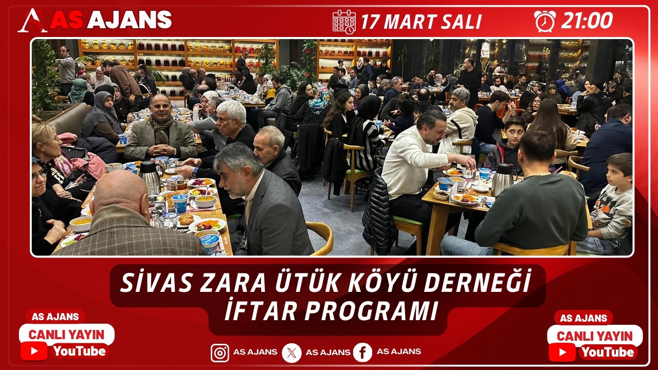 SİVAS ZARA ÜTÜK KÖYÜ DERNEĞİ | İFTAR PROGRAMI