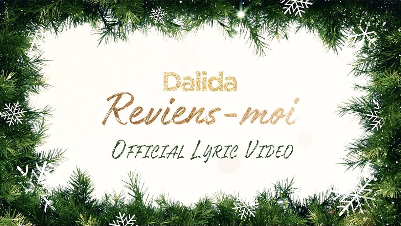 Dalida - Reviens-moi (Official Lyric Video) x Last Christmas instrumental