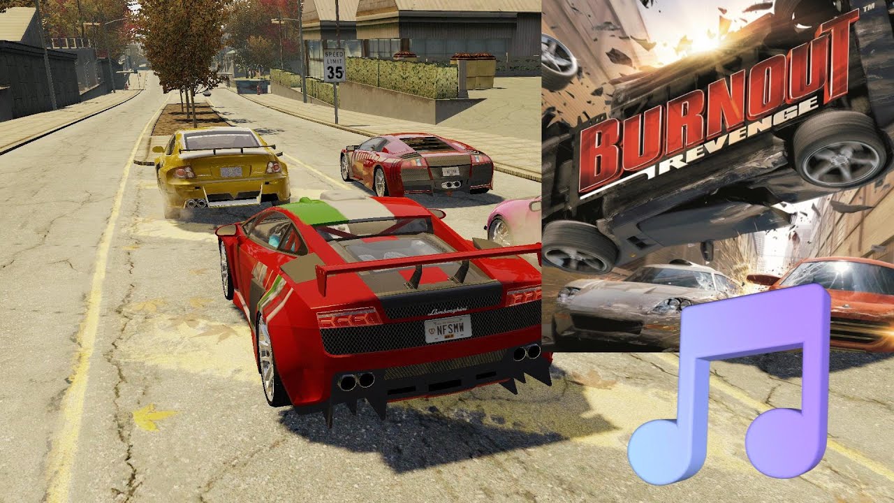 What if Need For Speed Most Wanted and Burnout Revenge Switched soundtracks?