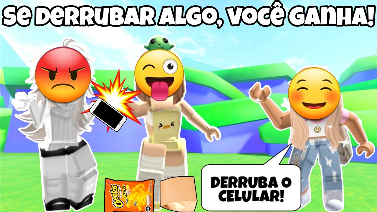 As Alunas Que Brincam De Dar Tapa Nas Coisas Dos Outros - História Roblox 