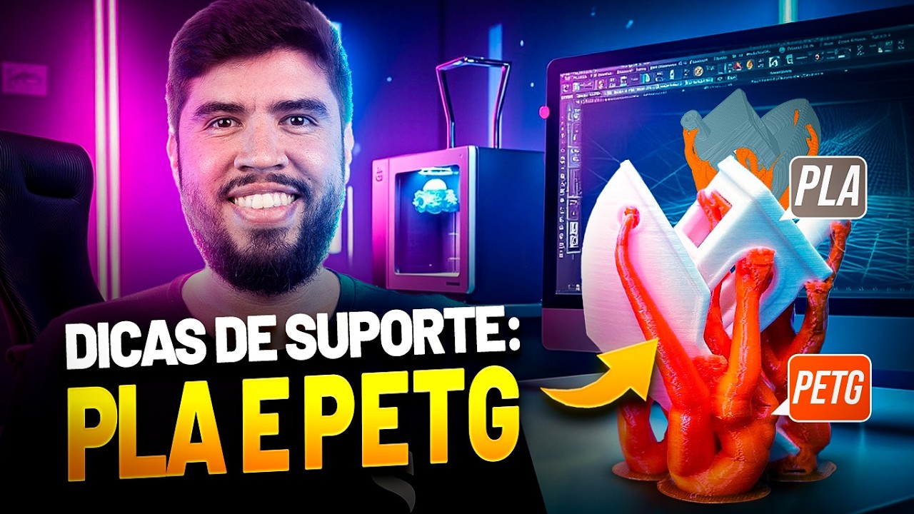 PLA + PETG, Entenda Como Isso Pode Melhorar a Remoção e Acabamento dos Suportes na Impressão 3d!