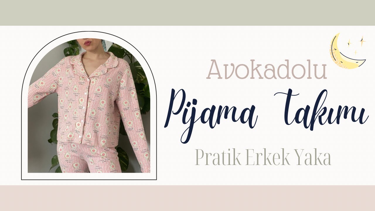 ERKEK YAKA DİKEMEYEN KALMASIN! ÇOK PRATİK PİJAMA DİKİMİ