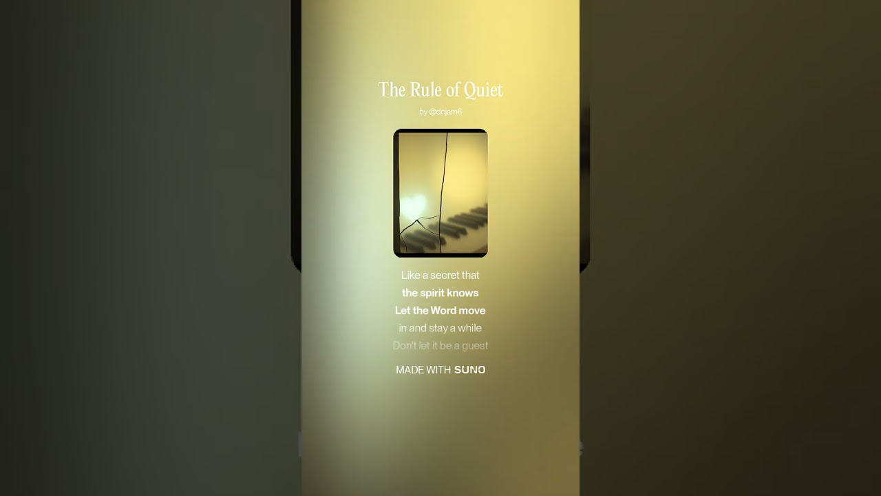 The Rule of Quiet#christianmusic