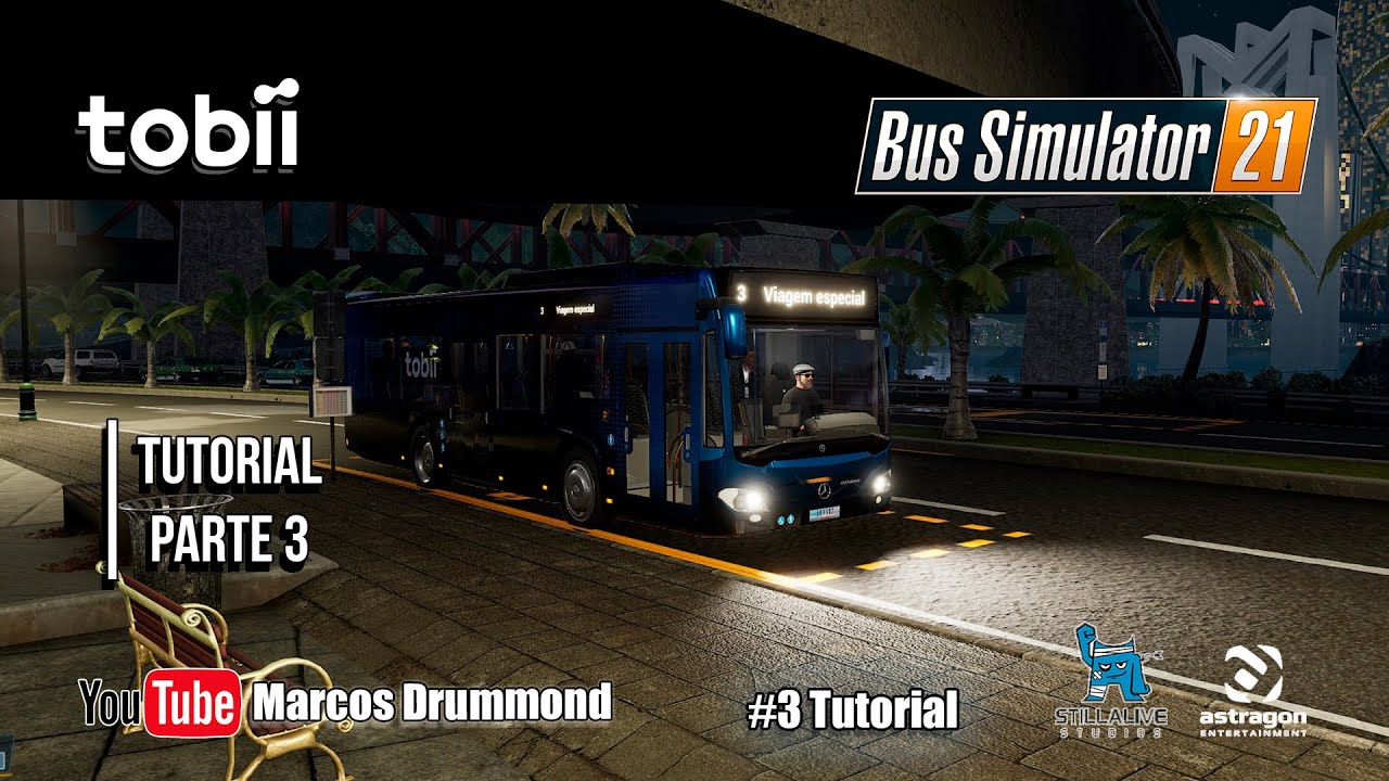 Bus Simulator 21: Angel Shores #3 Tutorial Parte 3 Vem aprender e jogar comigo!