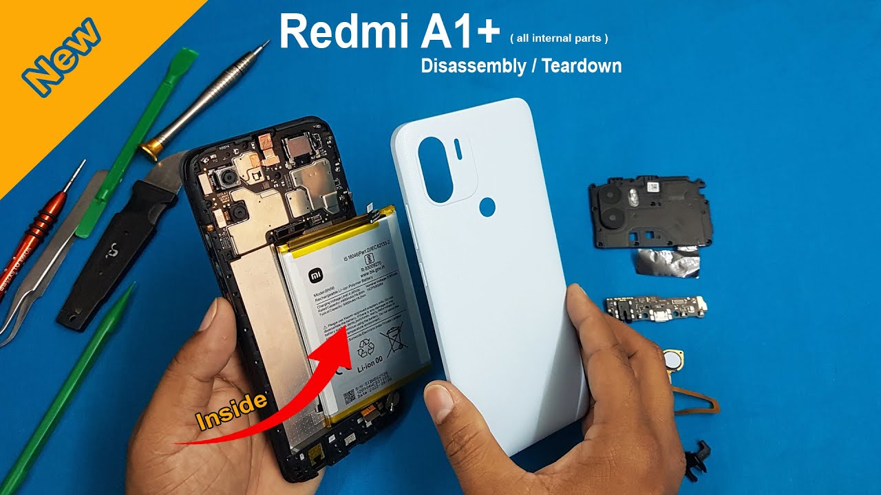 Redmi A1+ Disassembly | Redmi A1 Plus Teardown | How to Open Redmi A1 & Redmi A1+ Back Panel