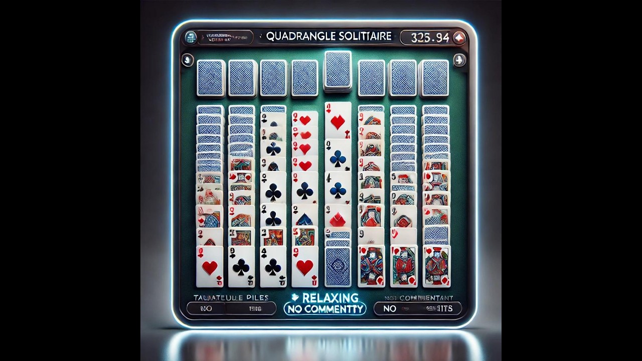 🃏 Quadrangle: Solitaire Forever II Gameplay #4 🎮 | Relaxing No Commentary