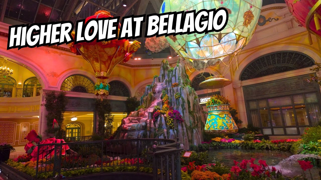 Bellagio Conservatory Summer 2024: Higher Love Display