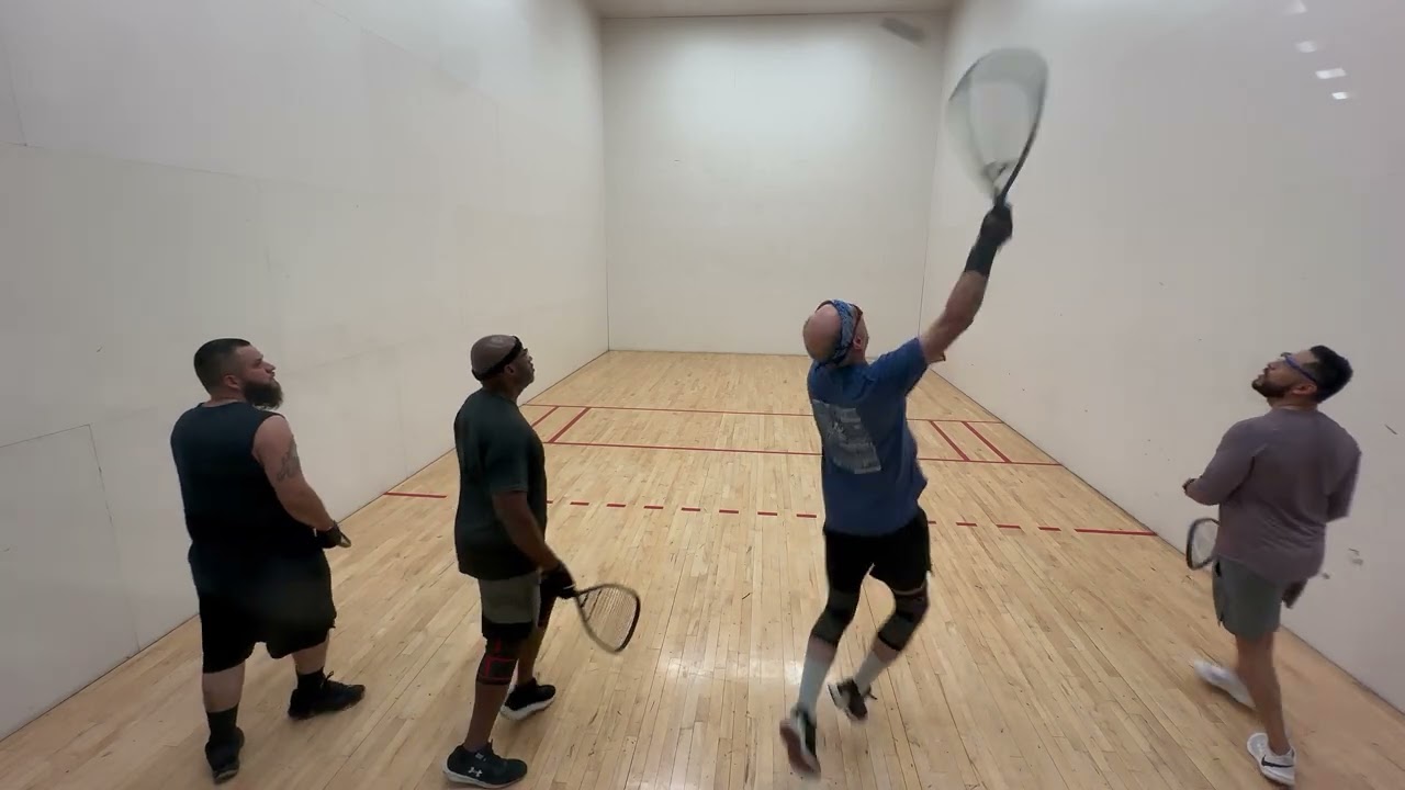 Racquetball David, Kermit, Estephen, Abel