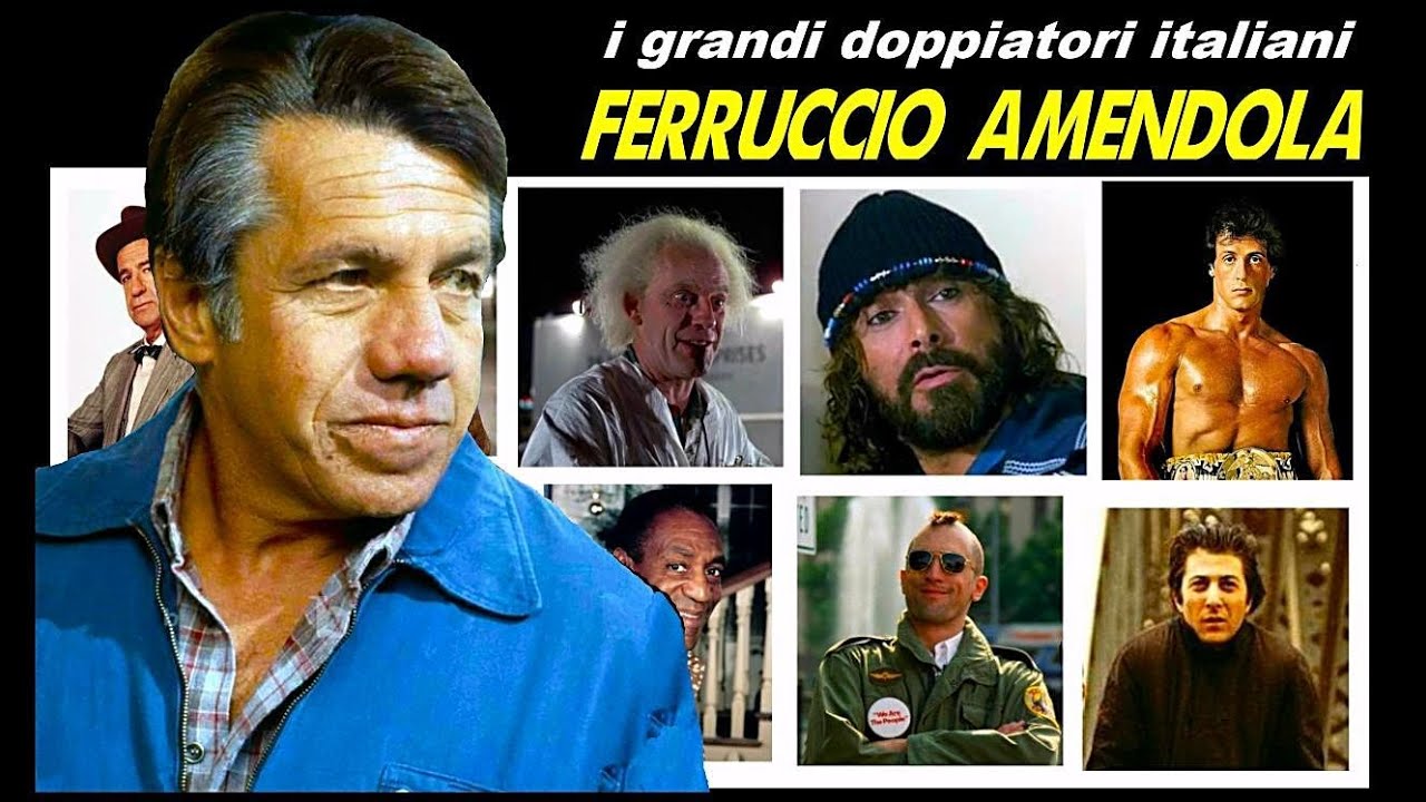 FERRUCCIO AMENDOLA  (i grandi doppiatori italiani)      (nuovo)