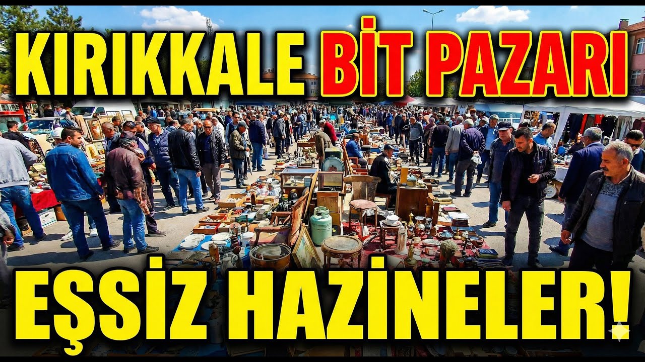 Bunu Kırıkkale’de Bulduk! 😮 Bit Pazarında Büyük Sürpriz🔥İçinde Yok Yok! Şaşırtan Anlar