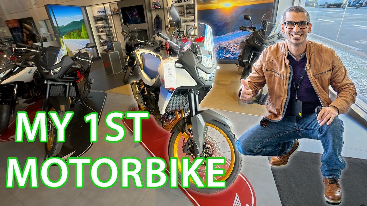 Collecting my 1st motorbike! The Honda Transalp 750 2025