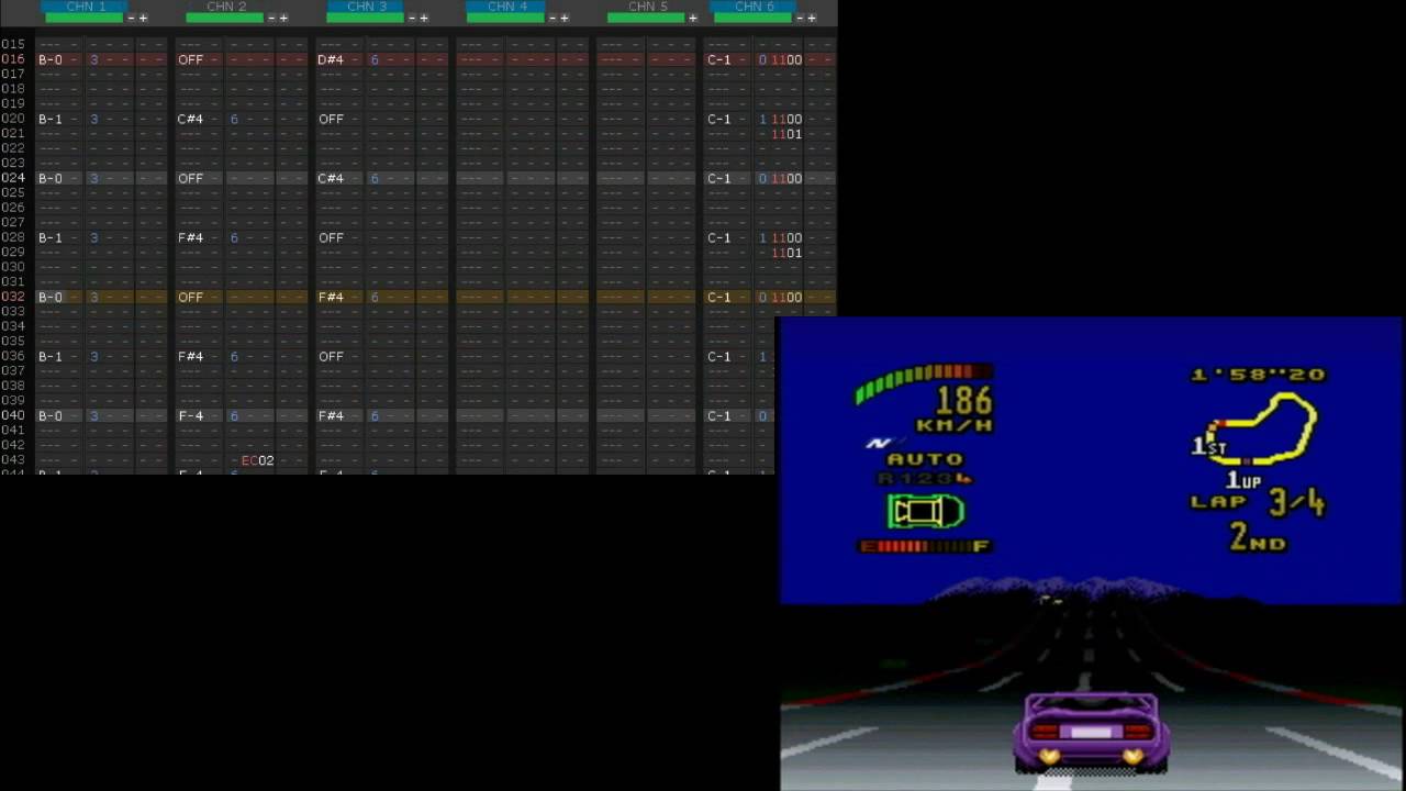 【Chiptune Eurobeat】Night of Fire - PC Engine/Turbografx 16 Cover【Deflemask】