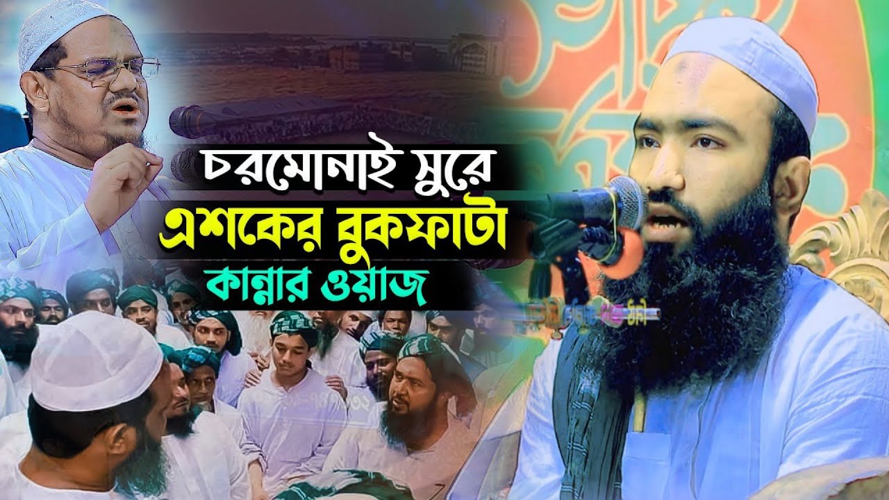 চরমোনাই সুরে এশকের 😭 বুকফাটা কান্নার ওয়াজ || হযরত ক্বারী আব্দুল হাকীম দাঃ বাঃ (পাখা হুজুর)