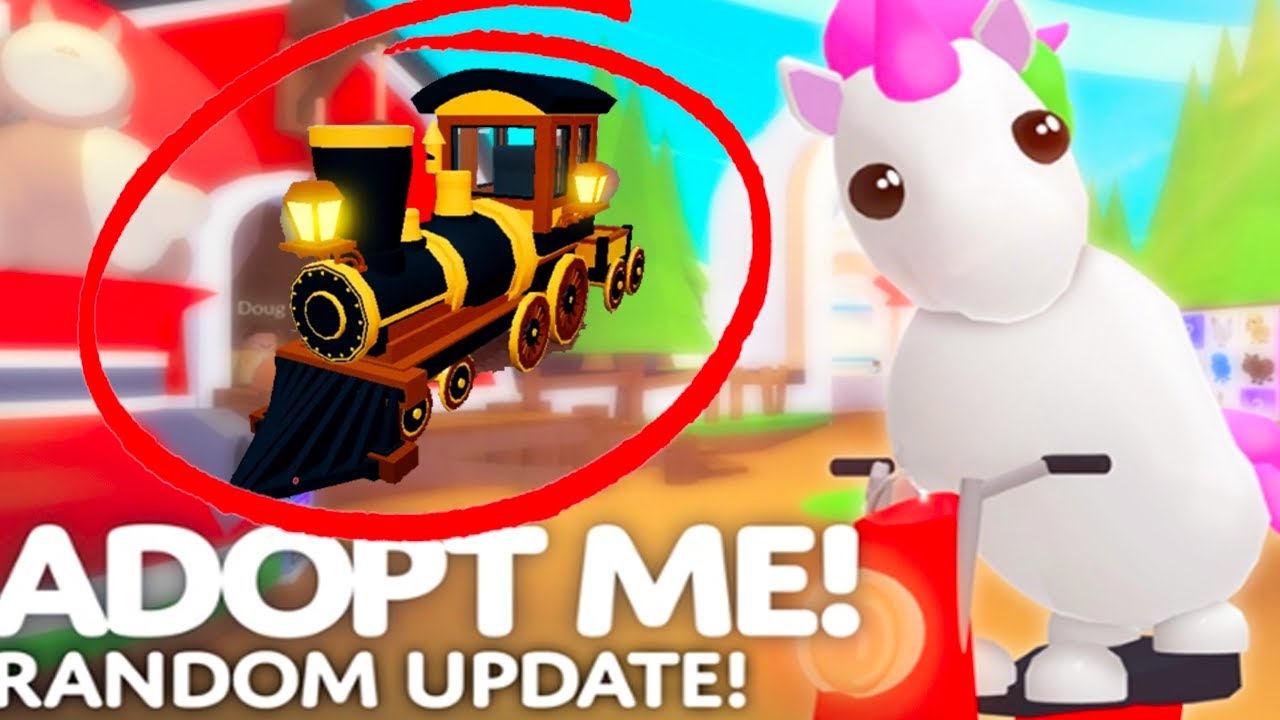 I GOT THE LEGENDARY TRAIN SET NEW UPDATE!! Roblox Adopt Me