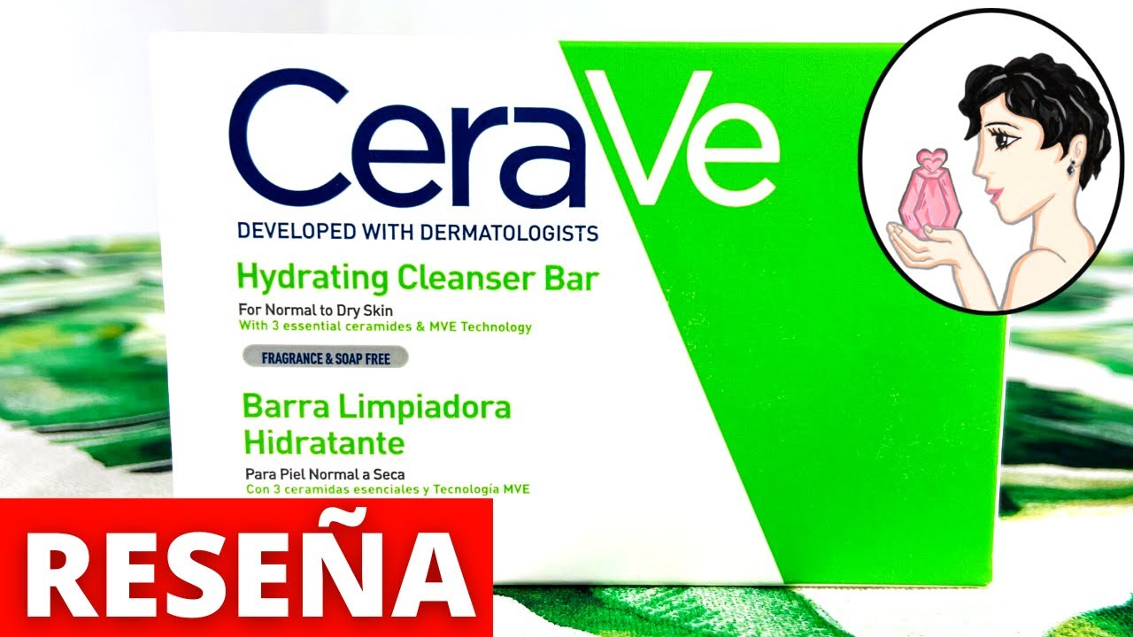💚&iquest;El MEJOR JAB&Oacute;N para la CARA?😱CERAVE Hydrating Cleanser Bar [Barra Limpiadora Hidratante]