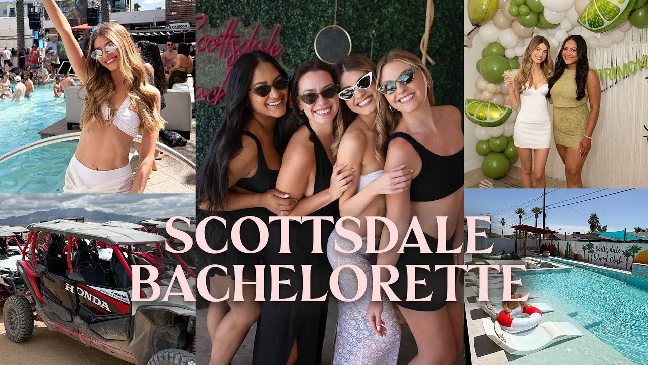 Scottsdale Bachelorette Weekend Guide 🌵☀️ ATVing In The Desert, Maya Day Club & An EPIC Airbnb!