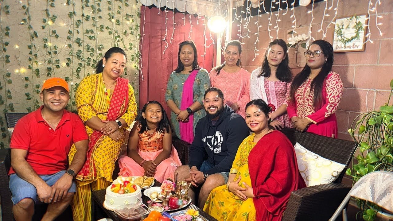 Dahi Chiura Ceremony for Kabita//MOM-TO-BE//