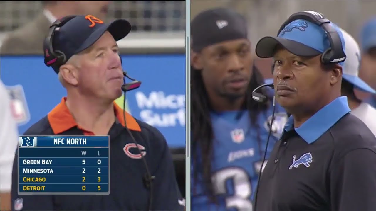 Bears vs Lions 2015 Full Game