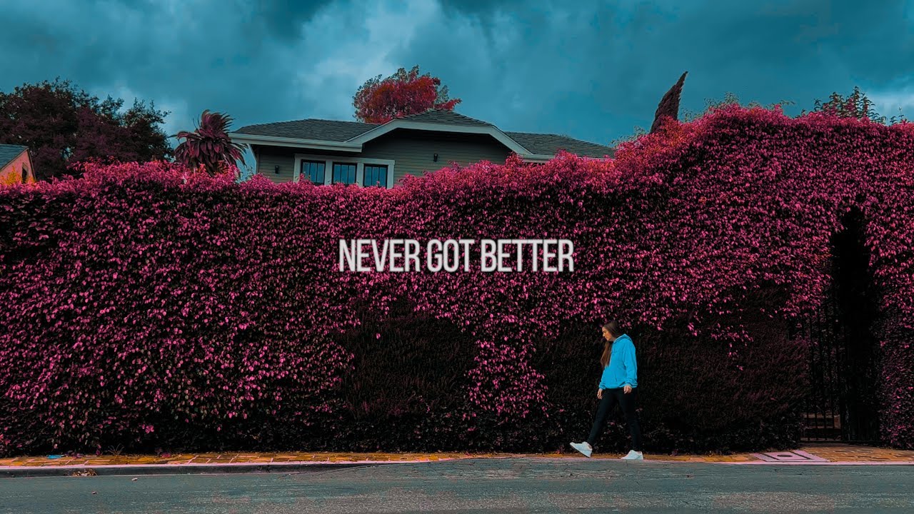BL&Uuml; EYES - never got better (Official Lyric Video)