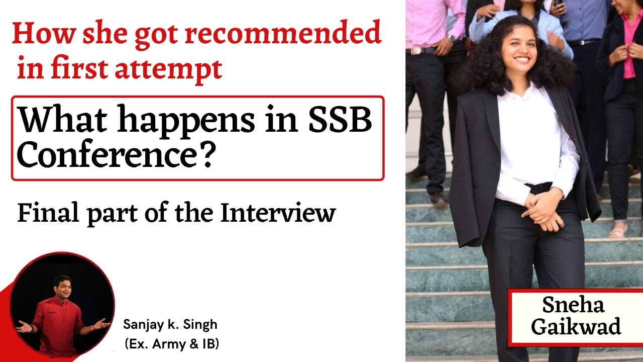 Final Part: Conference—Recommended First Attempt I Interview—Sneha Gaikwad AFSB | Shaurya Aur Vivek