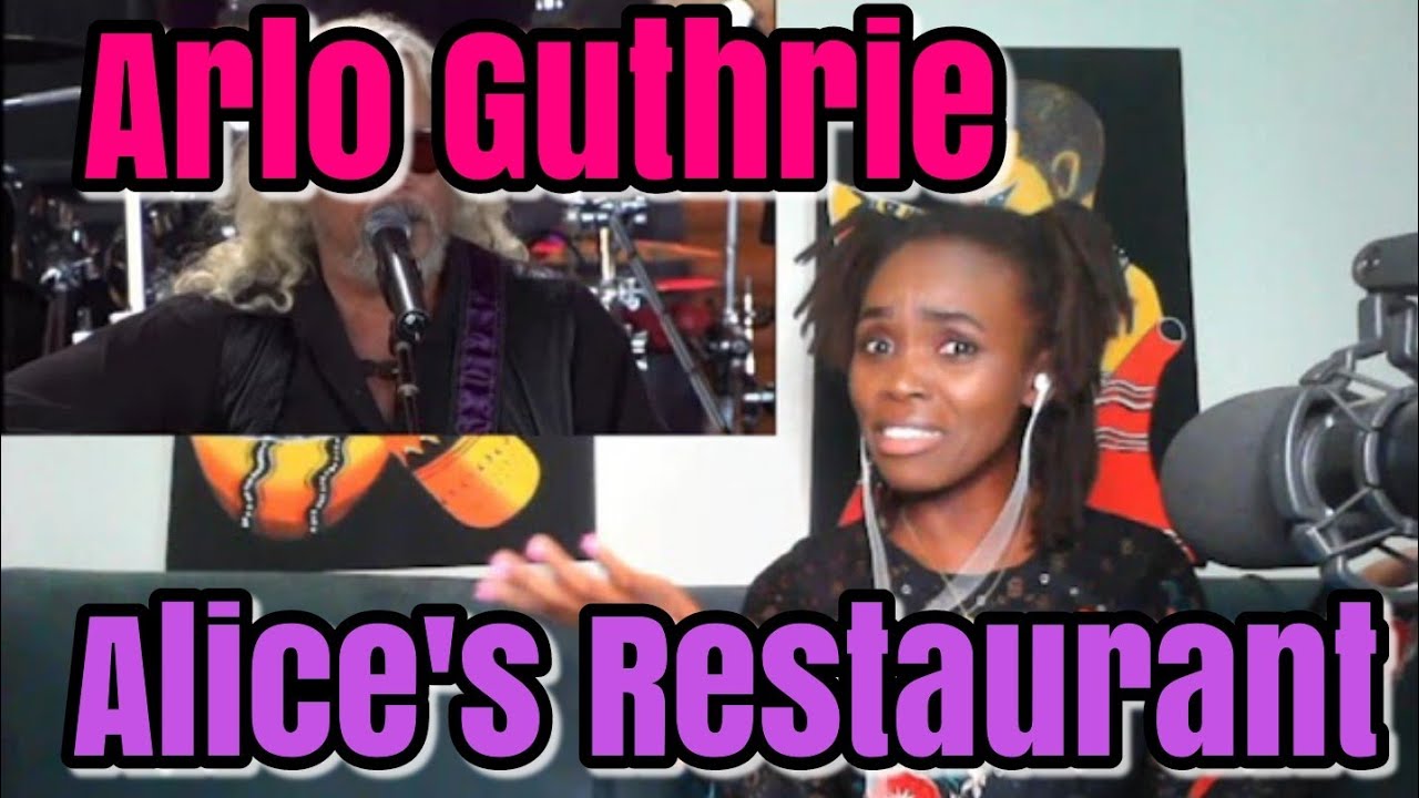 African Girl Reaction To Arlo Guthrie - Alice's Restaurant (Live at Farm Aid 2005)