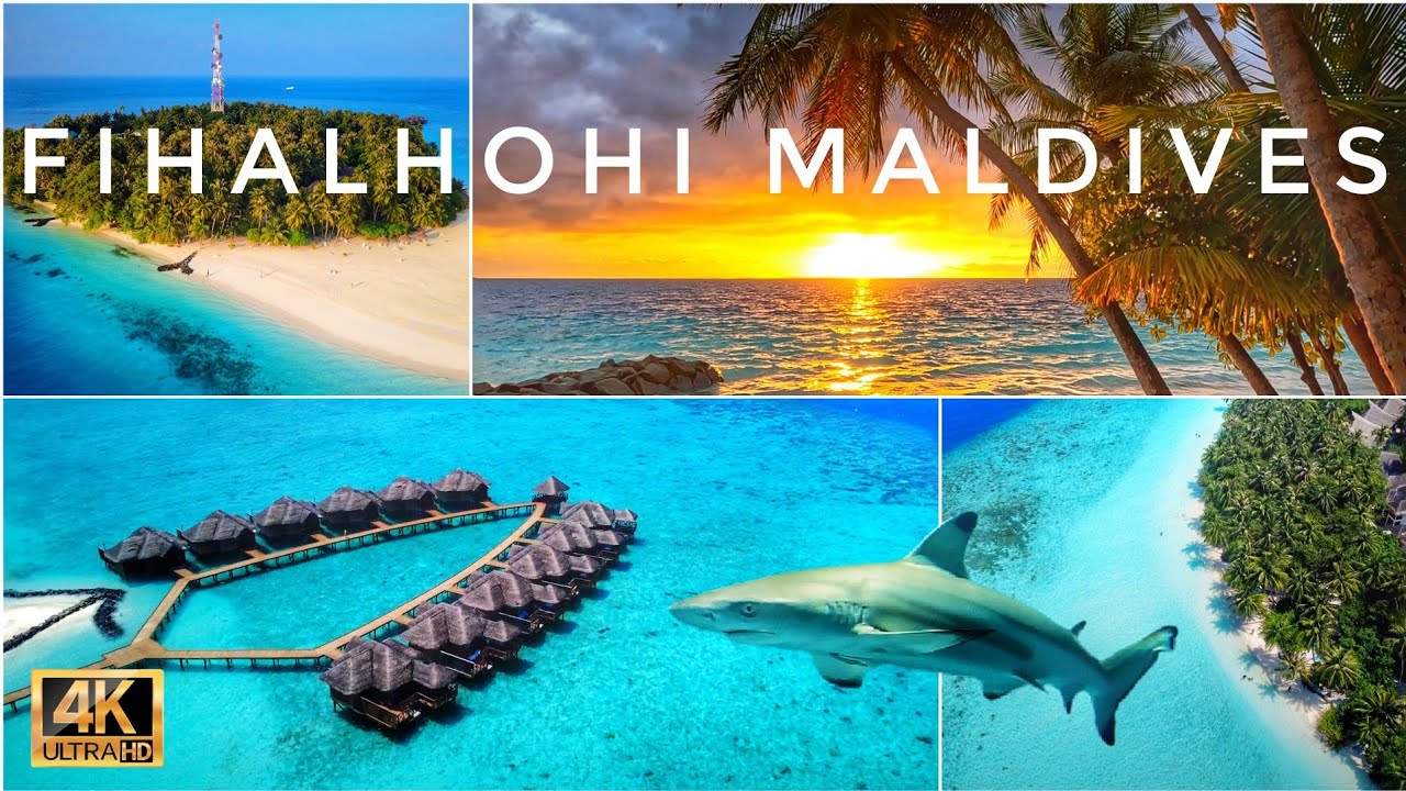 Fihalhohi Island Maldives 4K January 2025 🇲🇻