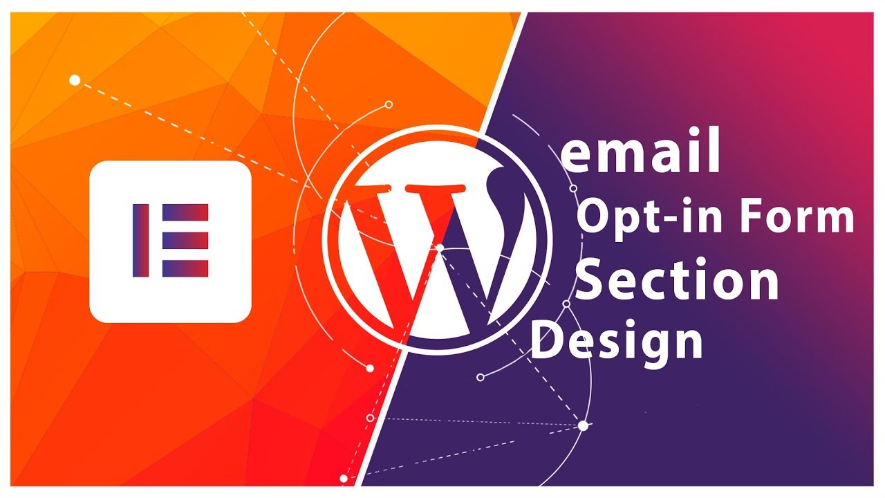 email opt in form section design Mail poet (or any other email subscription service)