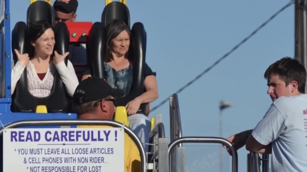 Carnival worker career: Started traveling when son was two