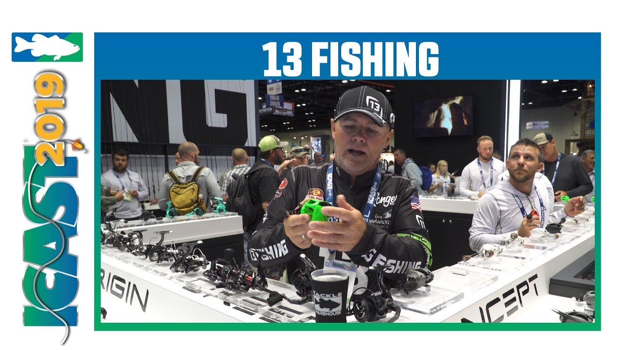 13 Fishing Inception Sport Z Casting Reel with Dave Lefebre | iCast 2019