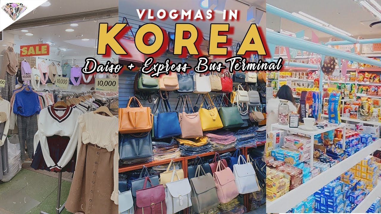 MURANG SHOPPING SA KOREA | BIGGEST DAISO KOREA & EXPRESS BUS TERMINAL SHOPPING | MAE LAYUG