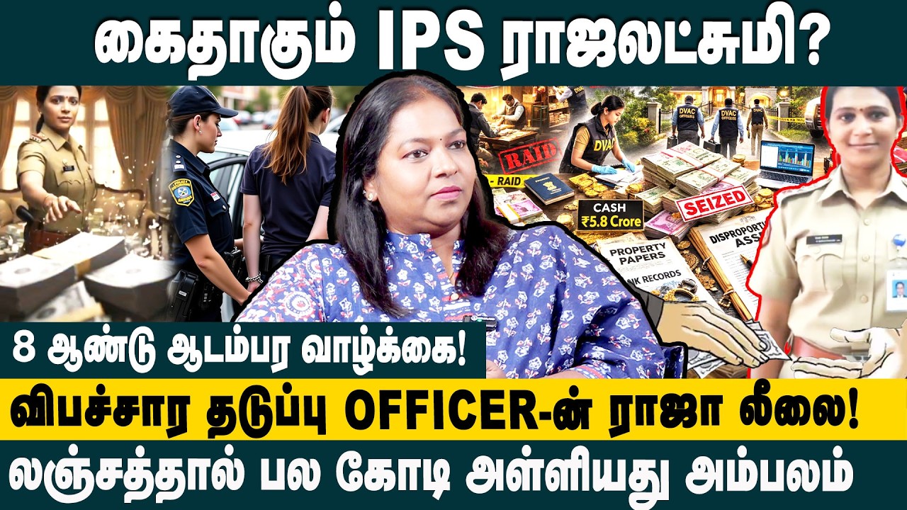 கைதாகும் IPS ராஜலட்சுமி? Advocate Pushpavathi on Chennai Anti-Vice Squad Inspector Rajalakshmi case