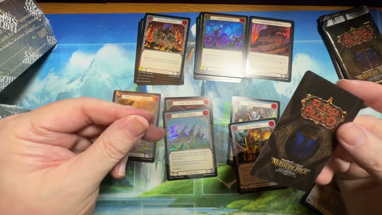 Flesh and Blood TCG Mastery Pack Guardian Booster Box Case #1 