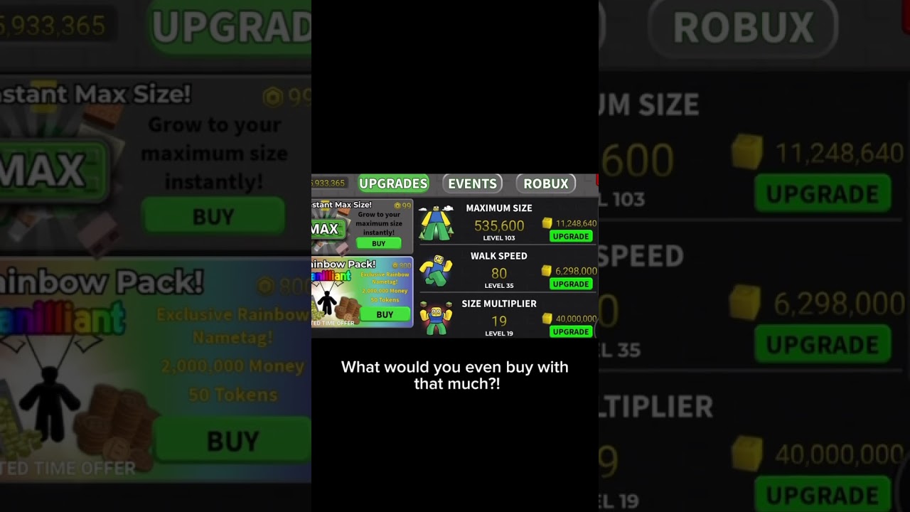 132k coins spent one eat the world! #roblox #eattheworld #robloxgamestoplay # #infatuation