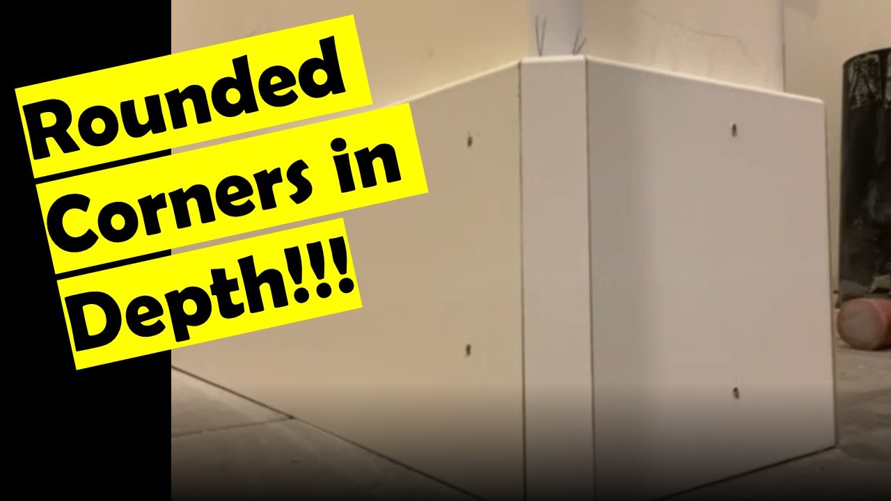 How to Do Rounded Base Board Corners | In Depth Finish Carpentry Guide to Basing Rounded Corners