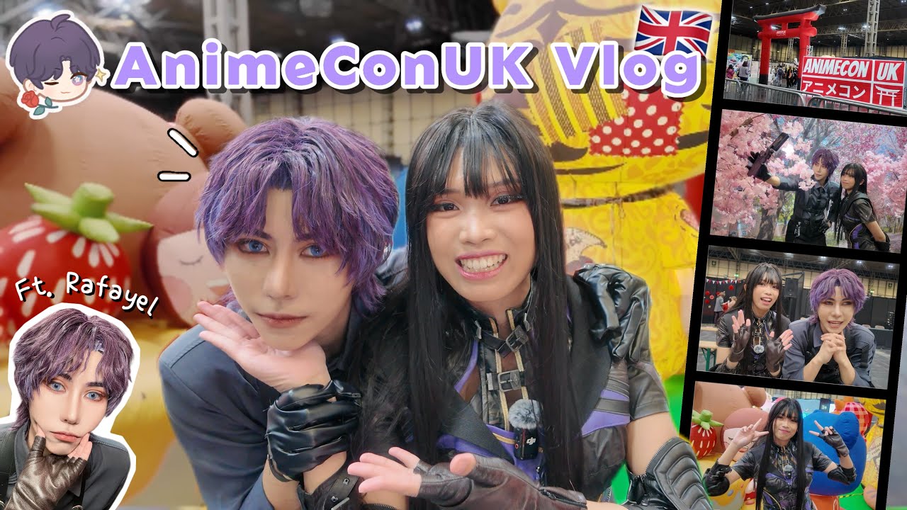 【Cosplay Vlog】พาเที่ยวงานคอสเพลย์เล็กๆ ที่อังกฤษ 🇬🇧| AnimeConUK 2025